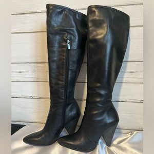 Vince Camuto Awesome Black Over the Knee boots Size 7